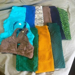 Entire Lot of Booty by Brabants Leggings/Tops